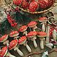 Мухоморы. Елочные игрушки. Валентина Жакова. Ярмарка Мастеров.  Фото №6