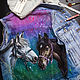 Jackets: Horse denim jacket, Outerwear Jackets, Nizhny Novgorod,  Фото №1