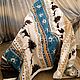 Bedspread, blanket in Scandinavian style. Flannel, organic cotton, Blankets, Moscow,  Фото №1