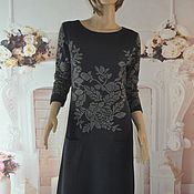 Одежда handmade. Livemaster - original item Knitted dress, ,46-48r., half-wool.. Handmade.