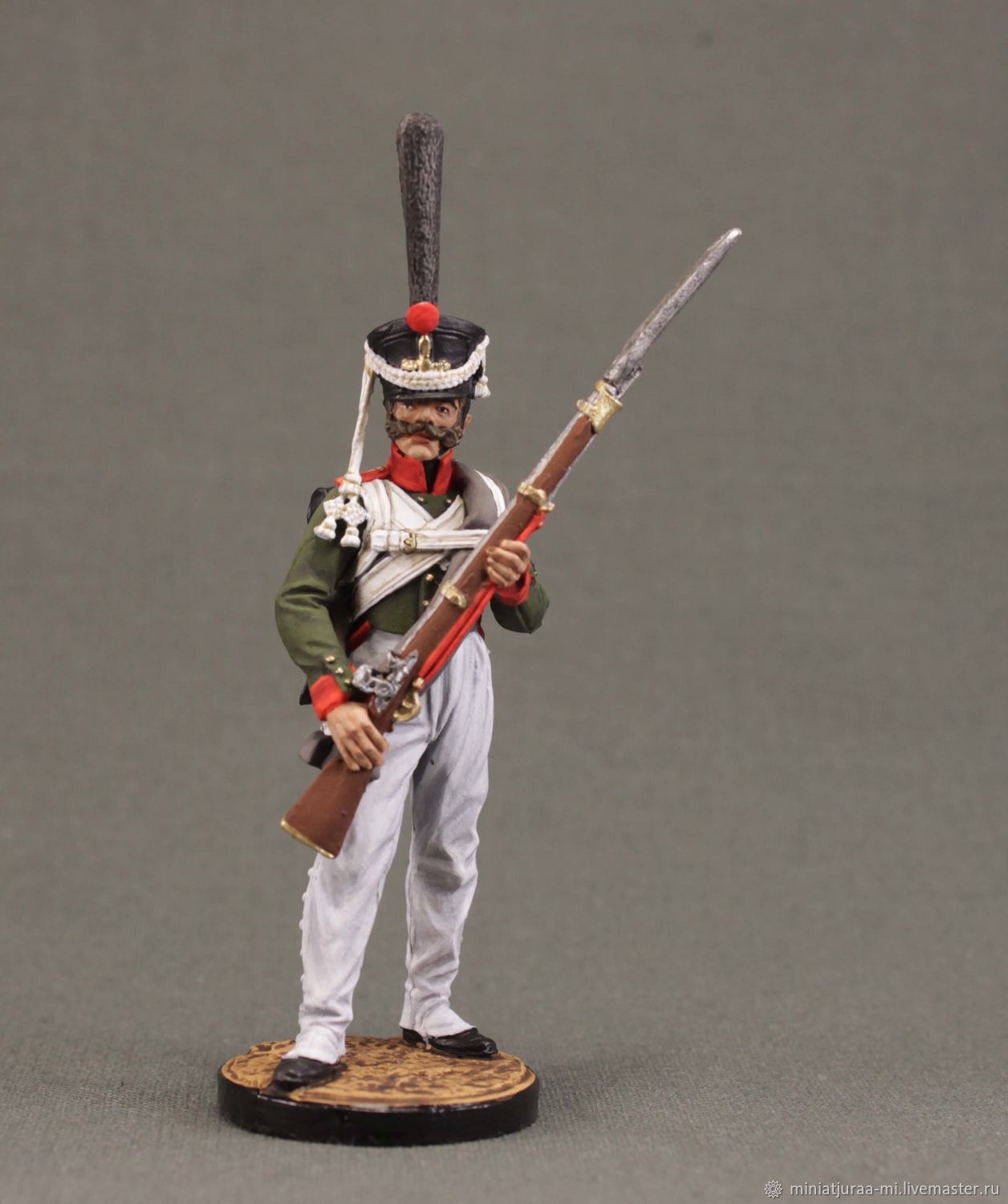 EK Castings Napoleonic War 54 mm FRANCE set 3-3 figures 1:32 Tin Soldier 