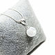 Order Silver pendant with moonstone 'Moon' 925. Author studio Kamelya - Polina. Livemaster. . Pendants Фото №3