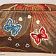 Cosmetic bag 'Butterflies' housekeeper. Beauticians. Naughty FancyWork (applique4you). Online shopping on My Livemaster.  Фото №2