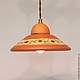 Ceramic lamp painted 'Sunflowers', Ceiling and pendant lights, Moscow,  Фото №1