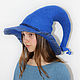 Blue fairy hat, available in size 56-58, Carnival Hats, Rostov-on-Don,  Фото №1