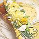 'Summer ' chocolate card for woman, yellow-green, Cards, Rostov-on-Don,  Фото №1