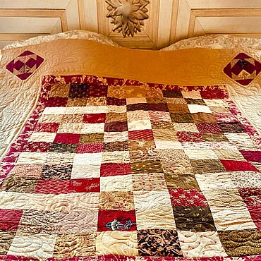 Для дома и интерьера ручной работы. Ярмарка Мастеров - ручная работа Одеяло. Handmade.