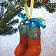 Mini gift boots. Souvenirs3. Alexandra Chaley (felt-by-hand). My Livemaster. Фото №6