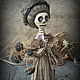 Скелет-Гриб Миссис Abril  Aldridge, Интерьерная кукла, Волжский,  Фото №1