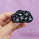 Brooch 'Cloud'. Bead embroidery. Brooches. Katy_Barysheva. Online shopping on My Livemaster.  Фото №2
