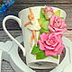 Кружка с декором "Розовый Балет", Кружки и чашки, Краснодар,  Фото №1