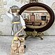 Винтаж: День Кати Девочка школьница Статуэтка Royal Worcester. Статуэтки винтажные. Викторианская Роза. Ярмарка Мастеров.  Фото №4