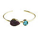 Order Turquoise and ruby bracelet, gold bracelet with ruby and turquoise. Irina Moro. Livemaster. . Bead bracelet Фото №3