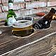 Пивной стол. Подставки для бутылок и бокалов. Boxes & Bottles. Ярмарка Мастеров.  Фото №5