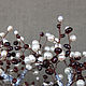Árbol de perlas y granate. Trees. Island needlework. Ярмарка Мастеров.  Фото №6