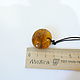 Baltic amber pendant 'Through the thorns' K-724. Pendant. Amber shop (vazeikin). My Livemaster. Фото №5