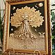 MONEY TREE 'FLICKERING IN THE NIGHT'. Painting feng shui. cash-decor. Online shopping on My Livemaster.  Фото №2
