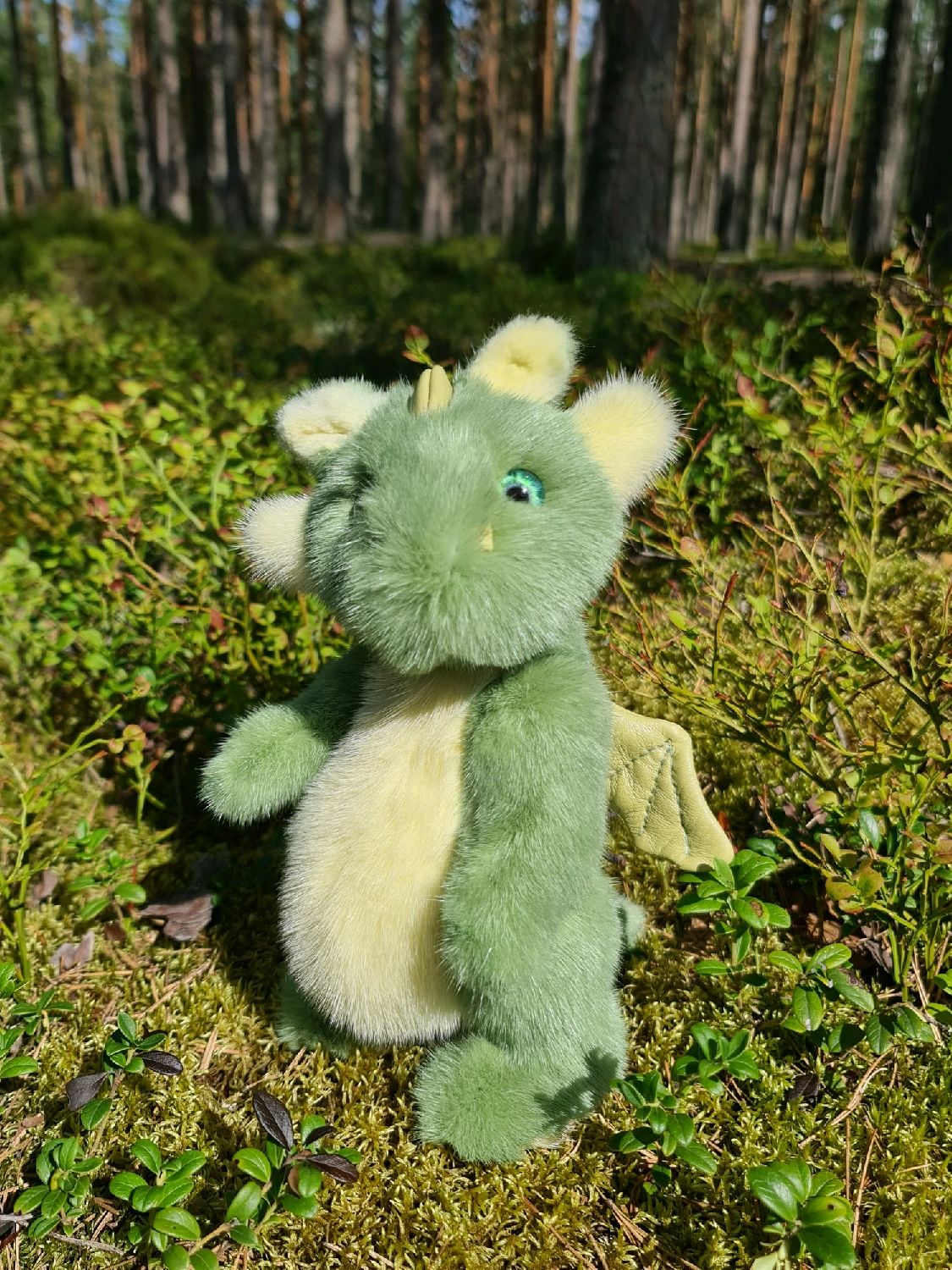 Дракончик из меха. Дракончик из меха