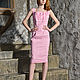 Pink summer dress. Dresses. Poza-fashion (poza-fashion). Online shopping on My Livemaster.  Фото №2