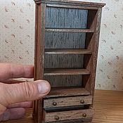 Куклы и игрушки handmade. Livemaster - original item Dollhouses: Bookcase 1/12. Handmade.