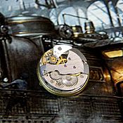 Часы наручные стимпанк "Steampunk Professional" кварцевые