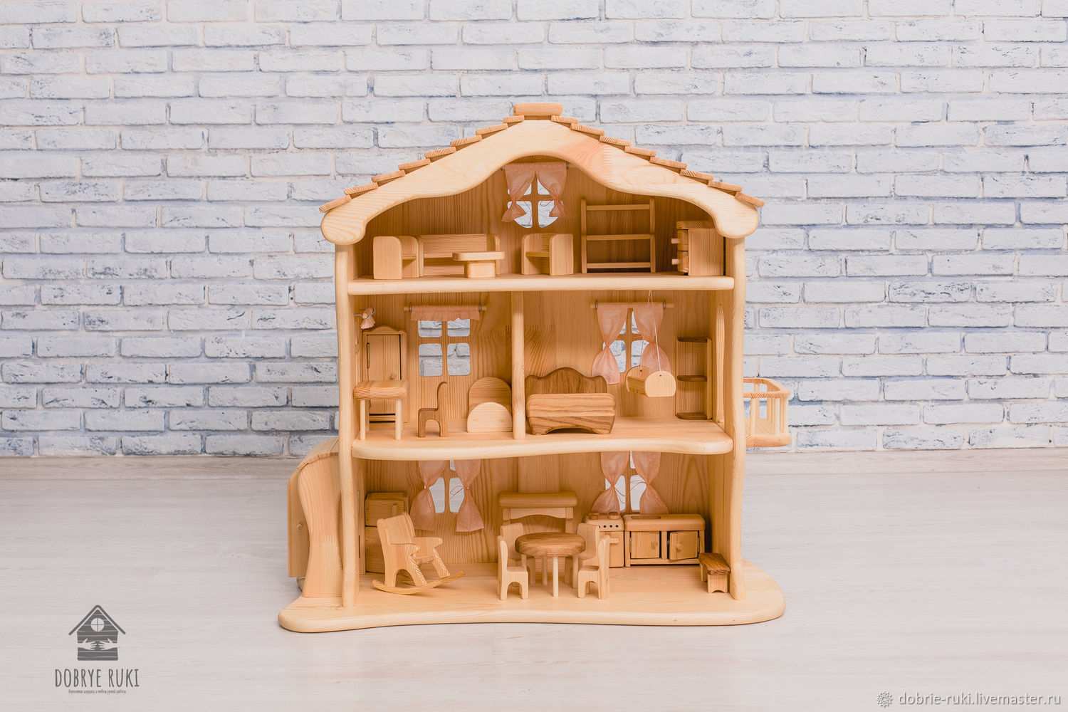 Кукольный домик Итальянский – заказать на Ярмарке Мастеров – BHL0DRU ...