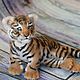 Tiger cub 'Sherry' (read the status). Stuffed Toys. Anna Petinati- Live toys handmade. Online shopping on My Livemaster.  Фото №2