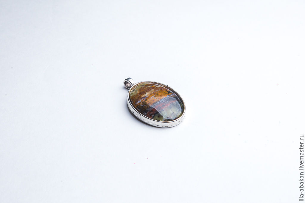 Кулон "Саванна" из пейзажного опала купить в интернет-магазине Ярмарка ...
