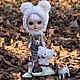 Заказать  ICY (Blythe) custom doll, collection doll, мишка тедди. Людмила (akvareel). Ярмарка Мастеров. . Кукла Кастом Фото №3