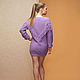 Lilac boho Dress. Dresses. SHAPAR - knitting clothes. Online shopping on My Livemaster.  Фото №2