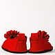 Order Flower felt ballet flats. felted-slippers (felted-slippers). Livemaster. . Slippers Фото №3