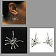 Earrings spiders. Spider Pendant. Pendant Spider, Earrings, Turin,  Фото №1