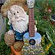 Укулеле"Ромашки" гавайская гитара. Укулеле (гавайская гитара). Guitar & Ukulele art Studio. Интернет-магазин Ярмарка Мастеров.  Фото №2