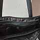 Order Bag leather Women's Bag Shopper bag with Applique Winter Village. POLLI (cymoza). Livemaster. . Shopper Фото №3