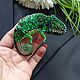 Brooch-pin: Chameleon Bead pin brooch as a gift for a friend. Brooches. yuliyamashukova. My Livemaster. Фото №4