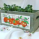 Box 'the Smell of tangerines'. Storage Box. Coco_Shnica. My Livemaster. Фото №4