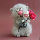 Cat romantic Valentine. Stuffed Toys. lilu. Online shopping on My Livemaster.  Фото №2