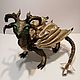 Bronze dragon. Stuffed Toys. Textile fancy by Anna Kutsenko. Online shopping on My Livemaster.  Фото №2