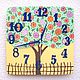 Order Fairy Tree Wall Clock (Summer-Autumn). Clocks for Home (Julia). Livemaster. . Watch Фото №3