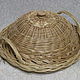 Tray with handles and a cover woven of twigs. Basket. Elena Shitova - basket weaving. My Livemaster. Фото №5