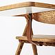 Стульчик для кормления Складной Цвет: орех. Мебель для детской. Welovewood. Ярмарка Мастеров.  Фото №4