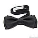 Галстук-бабочка черный. Бабочки. Super bow ties. Интернет-магазин Ярмарка Мастеров.  Фото №2