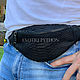 Men's Python leather waist bag. Men\'s bag. exotiqpython. My Livemaster. Фото №4