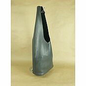 Сумки и аксессуары handmade. Livemaster - original item Women`s leather bag without lining. Bag Graphite Bag. Handmade.