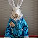 Кролик Эдвард XII, Интерьерная кукла, Москва,  Фото №1
