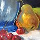 Картина сухой пастелью "Утренний фреш". Картины. Татьяна Каштанова (Comfort-art). Ярмарка Мастеров.  Фото №4