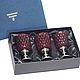Set 'MAPLE LEAF' on 3x. Large red glasses 3h100 ml. Shot Glasses. Souvenirs for hunters and fishermen. My Livemaster. Фото №5