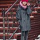Заказать Новинка. Объемная шапка "Малинка". Домик Ольги Ладо. Ярмарка Мастеров. . Шапки Фото №3