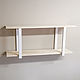 Open two-tier wall shelf in the Scandinavian style. Shelves. dekor-tseh. My Livemaster. Фото №4