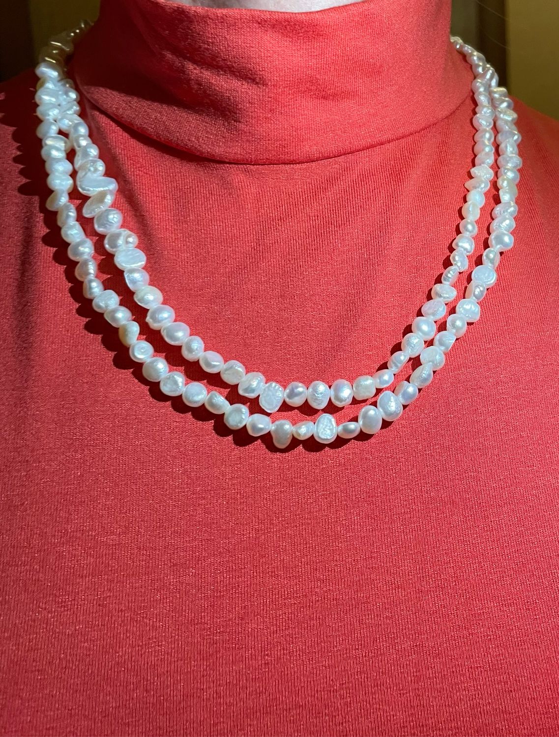 Бусы из натурального жемчуга купить в интернет-магазине Ярмарка ...